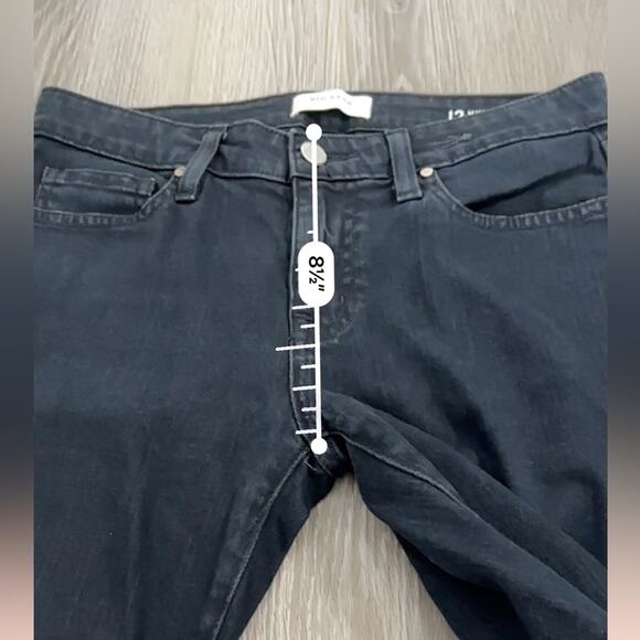 Big Star Gray Charcoal Wash 12 Hydra Cigarette Mid Rise Jeans Size 26 - Picture 9 of 10